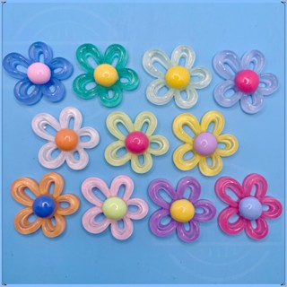 Shoe charm Charm Sticker gắn dép Nút sandal hoa ba chiều 3D nhiều màu sắc thích hợp trang trí giày