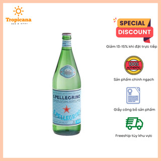 Nước khoáng có ga San pellegrino (SPARKLING WATER) - 750ML