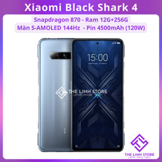  Điện thoại Xiaomi Black Shark 4 4S màn SuperAMOLED 144Hz - Snapdragon 870 