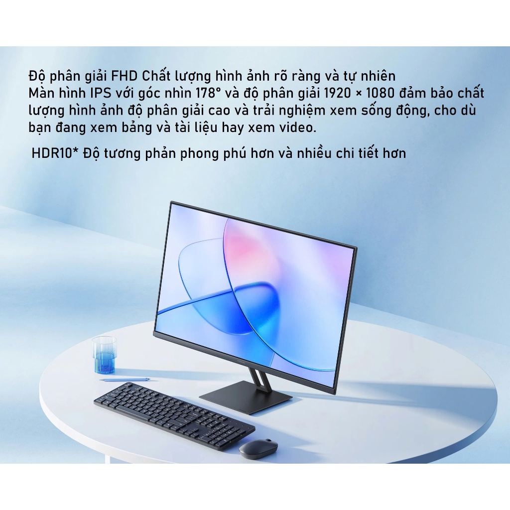 [ KOL LIVESTREAM ] Màn Hình Máy Tính PC Xiaomi Monitor A27i / A24i Tấm Nền LCD IPS-Tần Số Quét 100Hz | BigBuy360 - bigbuy360.vn