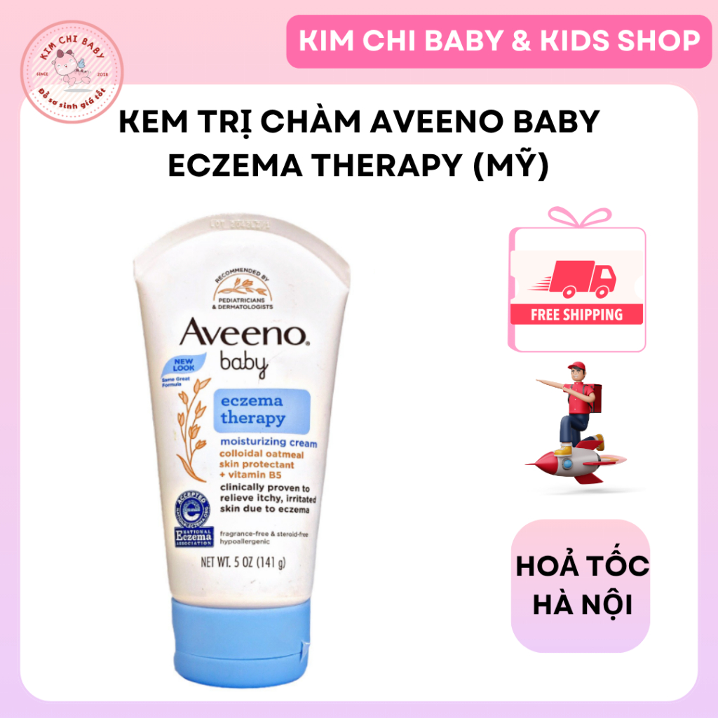 Kem chàm cho bé Aveeno Baby Eczema Therapy Mỹ 312g