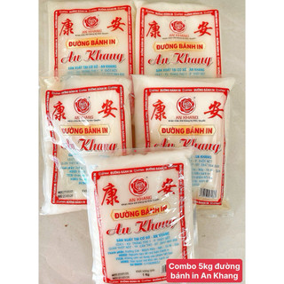 ( Hỏa tốc) Combo 5kg đường làm bánh hiệu An Khang