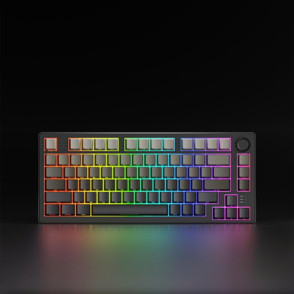 Bàn phím cơ DAREU EK75 PRO Cloudy Aqua (Triple Mode ,Hotswap, RGB,Keycaps Cherry profile) | BigBuy360 - bigbuy360.vn