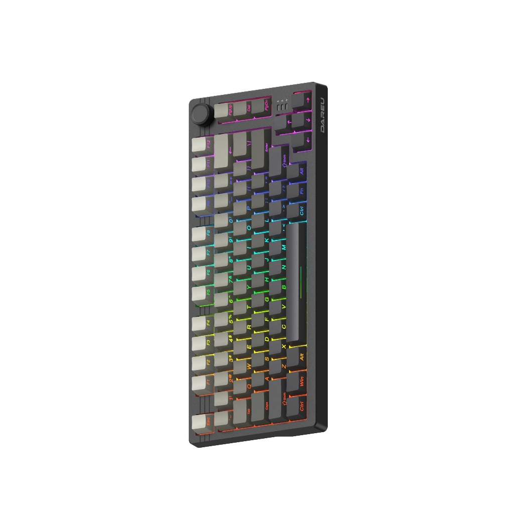 Bàn phím cơ DAREU EK75 PRO Cloudy Aqua (Triple Mode ,Hotswap, RGB,Keycaps Cherry profile) | BigBuy360 - bigbuy360.vn