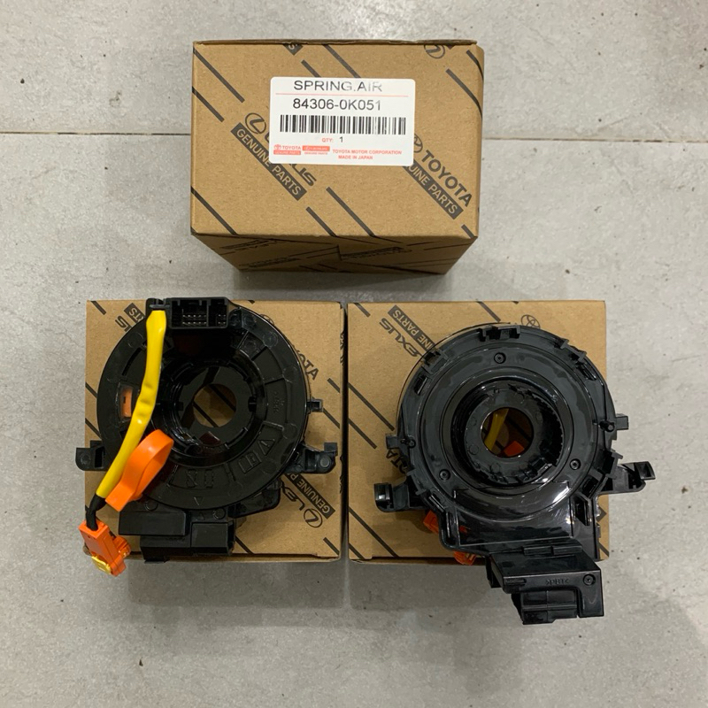 Cáp còi Toyota Vios, Altis, Innova, Hilux, Fortuner – Cuộn kèn Toyota Mã 84306-0K051