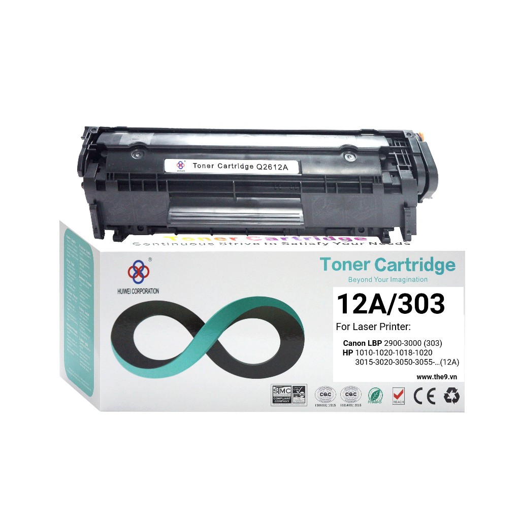 Hộp mực máy in Canon L11121E (303/ 12A/ Cartridge 303) CÓ LỔ NẠP MỰC  CHẤT LƯỢNG in đẹp rõ nét