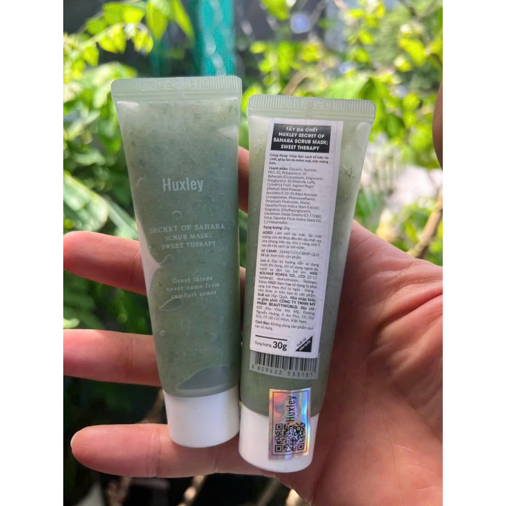 (chính hãng, date xa) Tẩy tế bào chết #huxley