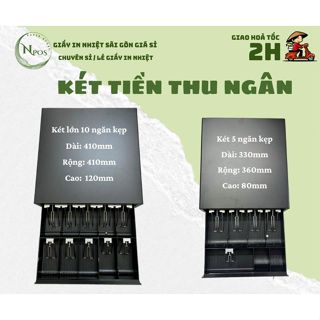   GIÁ SỈ  - Két Tiền Thu Ngân Ngăn Kéo Đựng Tiền Két Thu Ngân Hộc Đựng TIền 