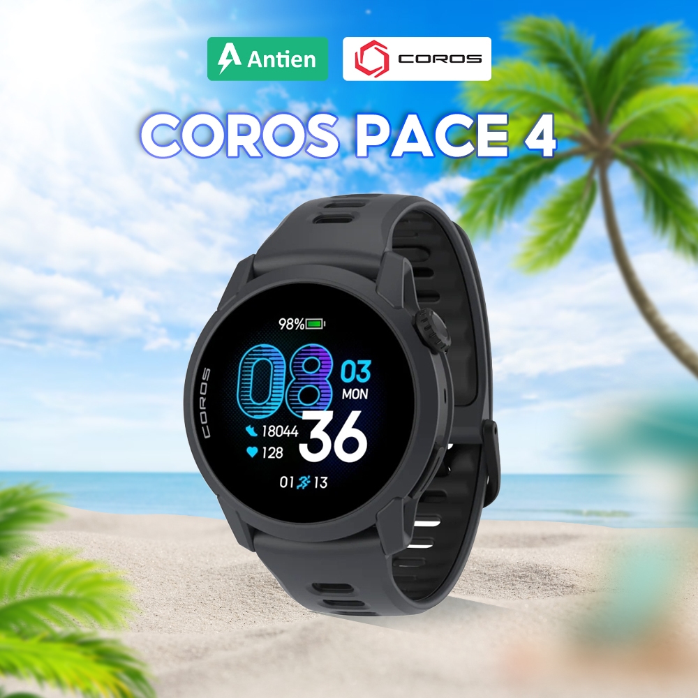 Đồng hồ GPS Thể Thao Coros Pace 4, Màn AMOLED Cảm Ứng, Siêu Nhẹ - Hàng Chính Hãng Bảo Hành 24 Tháng | BigBuy360 - bigbuy360.vn