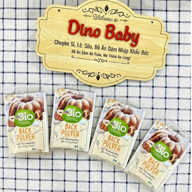 Bột Nở - Men nở Hữu Cơ Làm Bánh - Dmbio