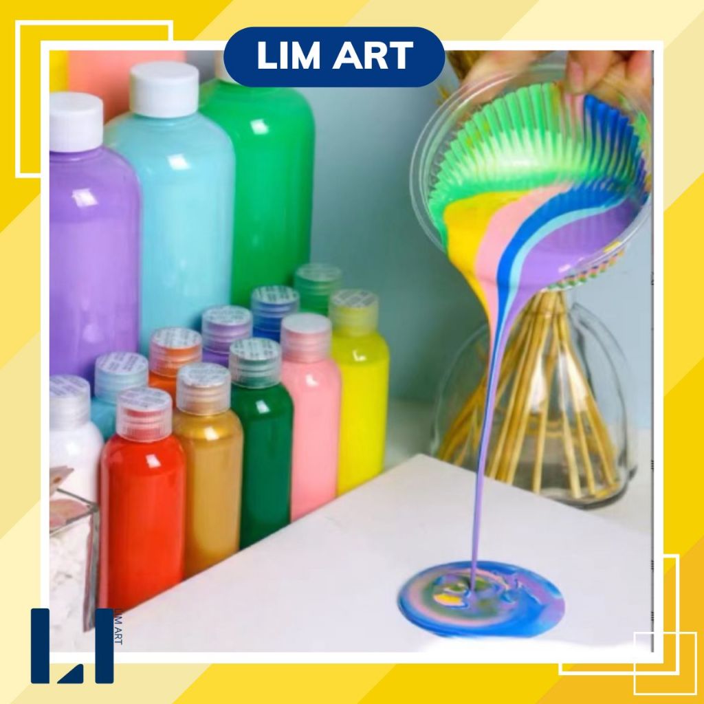 Màu acrylic chảy pouring acrylic 60ml