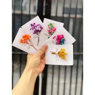 Thiệp Trái Tim, Hoa Baby Khô Cấp, Bó Hoa Len Mini Quà Tặng Sang Trọng, Tinh Tế Các Dịp Lễ 8/3, 20/10, 20/11