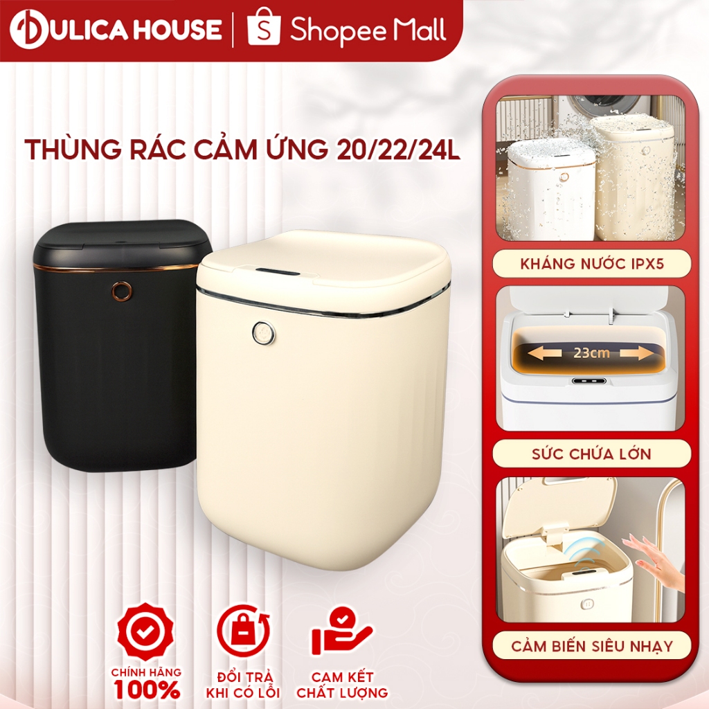 Thùng rác cảm ứng thông minh DULICA HOUSE