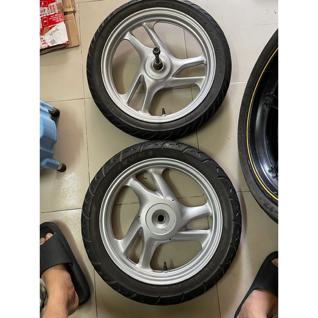 mâm ab125 2018 zin tháo xe vỏ đẹp