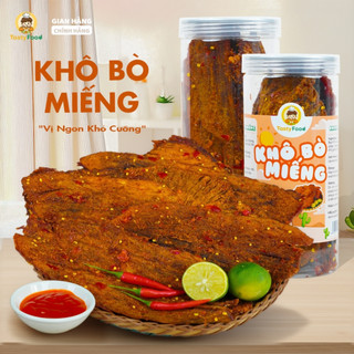  Khô bò miếng mềm Tasty Food - Hũ pet 300g 