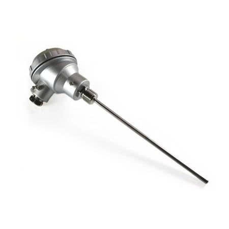 Đầu dò cảm biến nhiệt độ PT100 củ hành ren 21 đầu dò 600mm phi 8 TH-M-PT-0.6