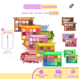   HỎA TỐC UCANBE Bảng Phấn Mắt 15 ô UCANBE Dành Cho Người Mới Coslplay ,Chuyên Nghiệp Lên Màu Chuẩn XINGXINGCOSMETICS 