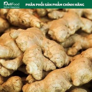 Gừng Củ Sạch Lâm Thao -Túi 200g, Tươi thơm, Cay ấm tự nhiên, Rau củ sạch an toàn cho gia đình