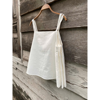 Áo dây form basic vải linen cotton