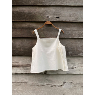 Áo dây form basic vải linen cotton