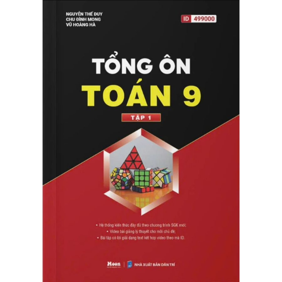 Sách ID - [2025-2026] - Tổng Ôn Toán 9 - Tập 1 - Chương trình mới : Sách toán 9 ôn thi vào 10