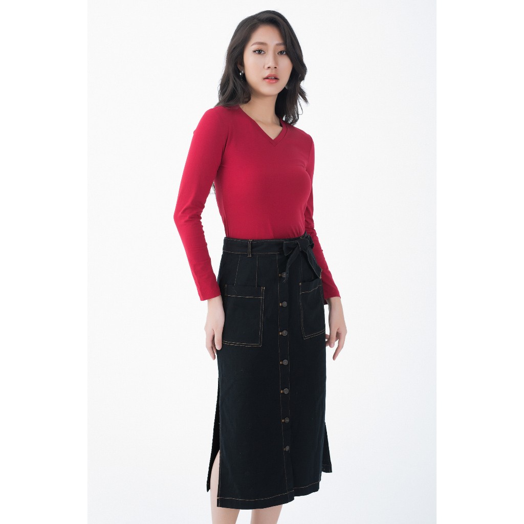 Áo thun nữ dài tay IVY moda MS 58P0159 | BigBuy360 - bigbuy360.vn