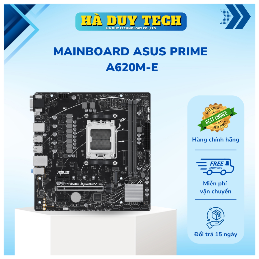 MAINBOARD ASUS PRIME A620M-E - Chính Hãng - BH 36T - Hà Duy Tech