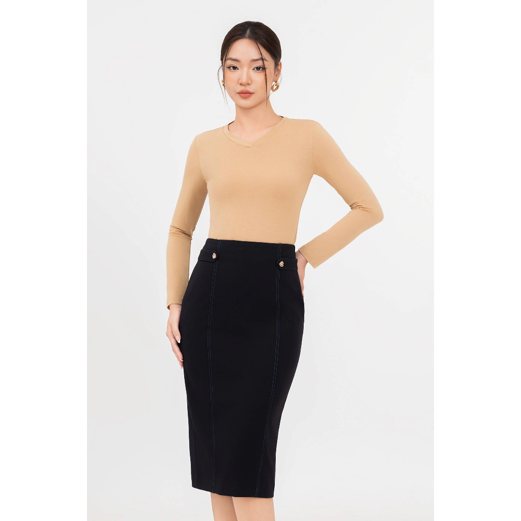 Áo thun nữ dài tay IVY moda MS 58P0159 | BigBuy360 - bigbuy360.vn
