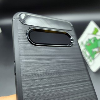 [Ảnh Thật] Ốp Lưng LG V60 ThinQ 5G Vân 3D Carbon Phay Xước Chống Sốc