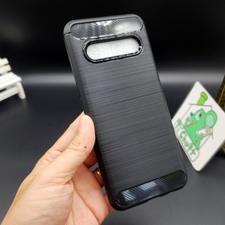 [Ảnh Thật] Ốp Lưng LG V60 ThinQ 5G Vân 3D Carbon Phay Xước Chống Sốc