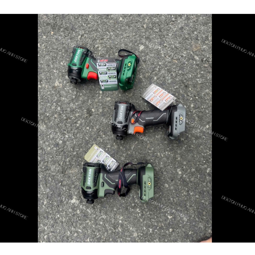 Thân chuyên vít pin DEKTON GEN 3 PRO M21-CV250PRO, 250Nm, Không chổi than