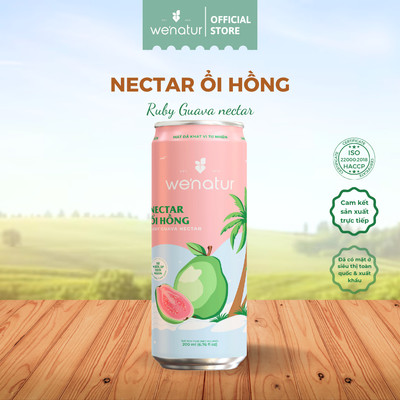 Nectar Ổi Hồng we'natur 200ml