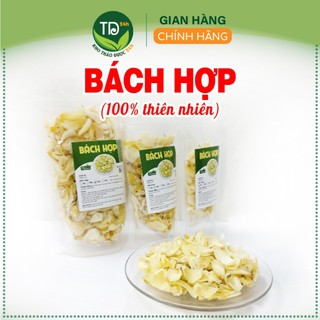 Bách hợp khô, bá hợp, tỏi rừng, dùng pha trà, hầm canh, nấu siro, bổ phế, nhiều công dụng tốt cho sức khoẻ