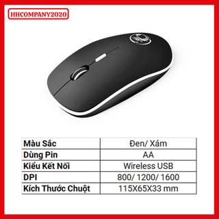 Chuột Không Dây IMICE G-1600 Plus 2.4GHz – Chuột DPI 1600 Kết Nối USB – Dùng Cho Laptop, PC