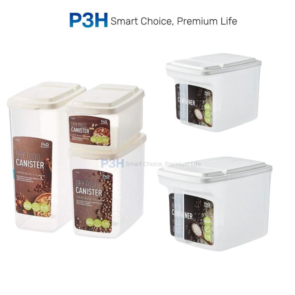Hộp nhựa Lock&Lock Handy Container dùng bảo quản thực phẩm khô P3H Store