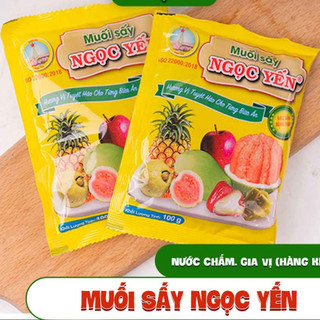 Combo 5 gói Muối sấy Ngọc Yến, muối chấm hoa quả (100gr/1 gói)