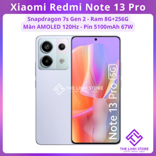  Điện thoại Xiaomi Redmi Note 13 Pro 5G - Snapdragon 7s Gen 2 