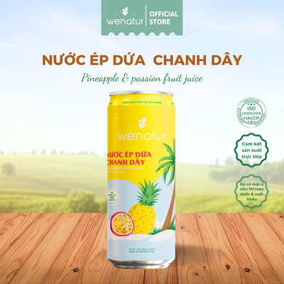Nước Ép Dứa Chanh Dây we'natur 200ml