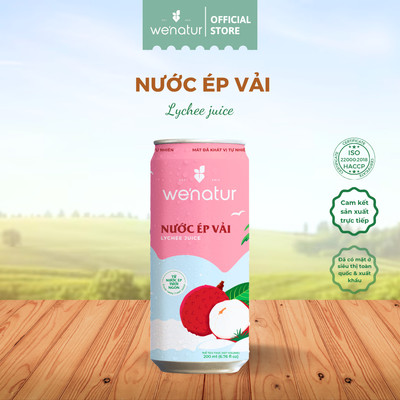 Nước Ép Vải we'natur 200ml