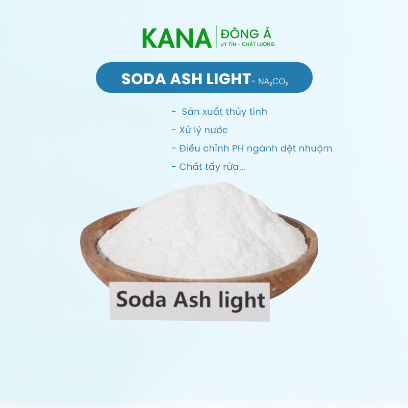 [1kg] Bột soda ash light Na2CO3,tẩy rửa công nghiệp, tẩy vết dầu mỡ, xử lý nước hồ bơi, bột tăng độ 