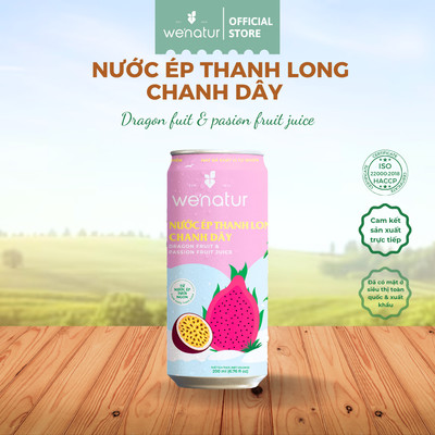 Nước Ép Thanh Long Chanh Dây we'natur 200ml