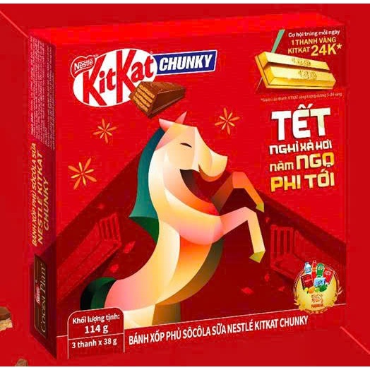 KITKAT TẾT 2026 CHUNKY PACK 3
