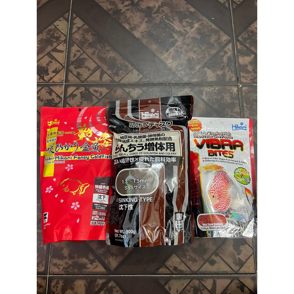 Thức Ăn Hikari Mix 3 Pro (Tỉ lệ 1-1-1) Dành Cho Cá Cảnh