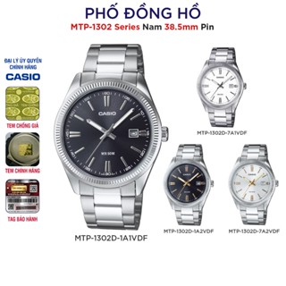 Đồng hồ nam dây kim loại Casio chính hãng Anh Khuê MTP-1302D-1A1VDF