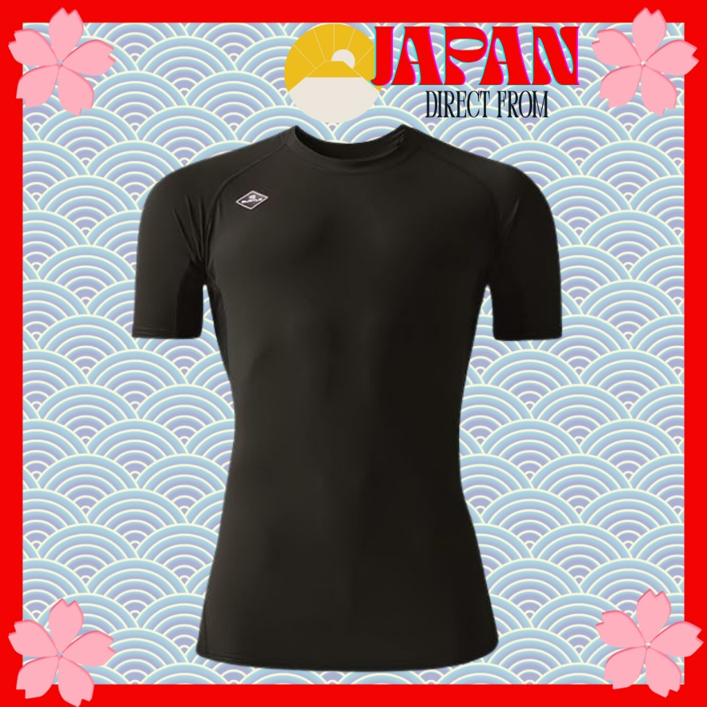 【Direct from Japan】BURTLE 4105 Short Sleeve Ice Fitted Shirt Unisex | Cooling, Stretch, Quick-Dry Ba