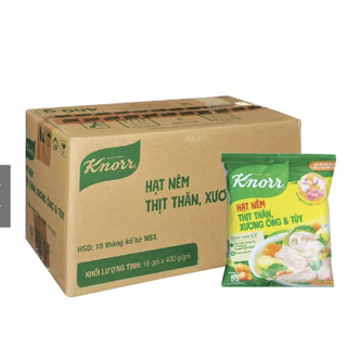 THÙNG_ Hạt nêm Knorr thịt thăn, xương ống, tủy gói 400g
