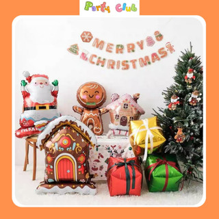 Bóng trang trí Noel giáng sinh Merry christmas 2025 (vỏ bóng)