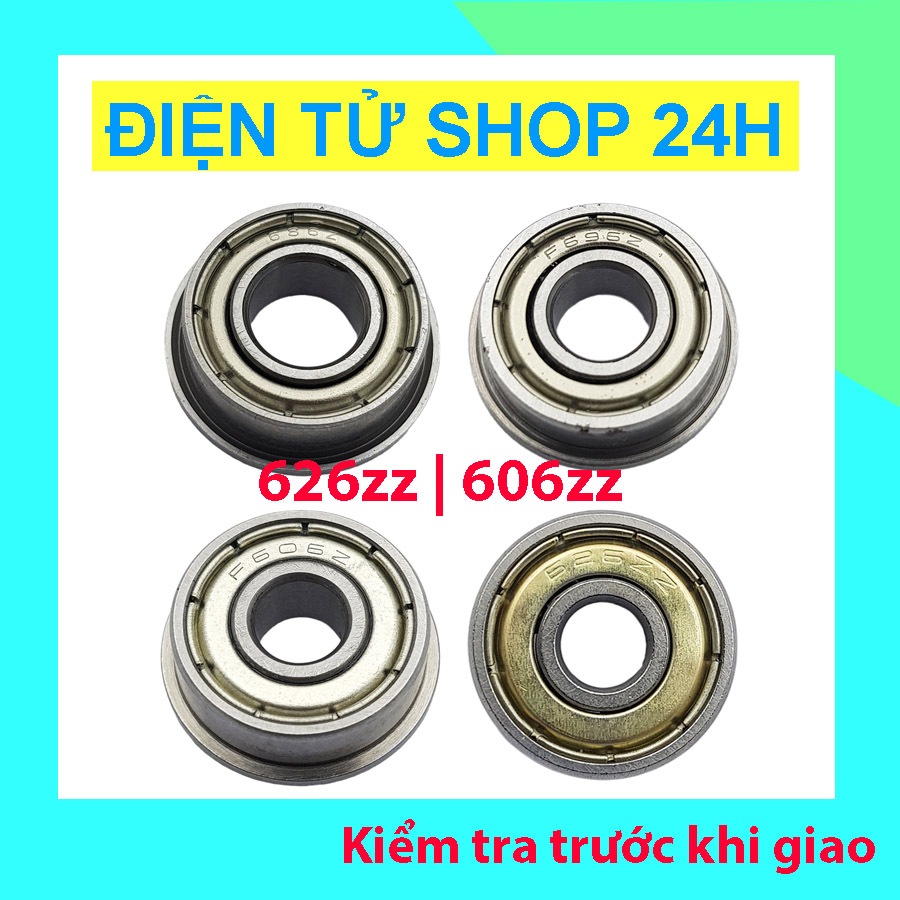 Vòng Bi Mini 626ZZ – 606ZZ Trục 6mm | Bạc Đạn 626 / 606 ZZ Cho Motor, Con Lăn, Robot