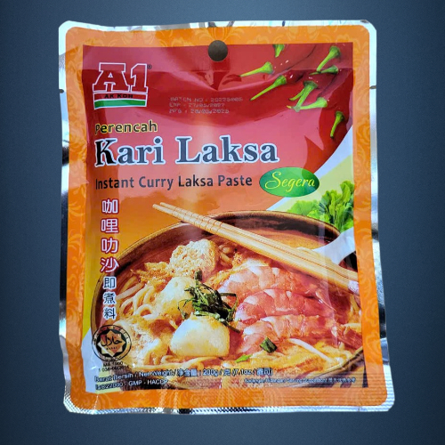 A1 - gói LAKSA 200g - SỐT CÀ RI TỔNG HỢP (nấu lẩu, súp…) / MALAYSIA / AK KOH Instant Laksa Curry Pas
