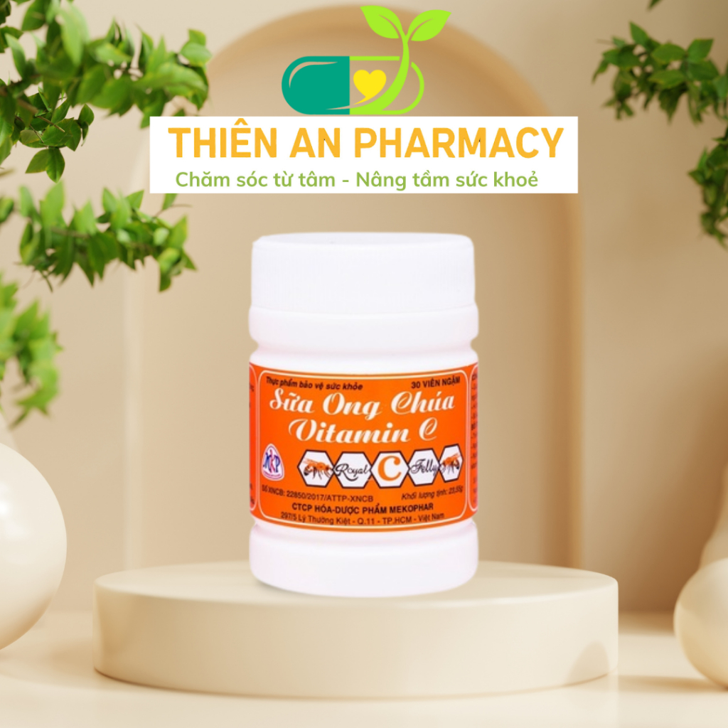 Viên ngậm sữa ong chúa - Mekophar 🐝